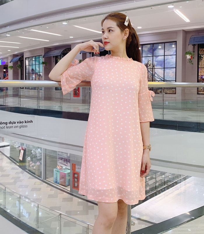 15 Mẫu Đầm Suông Form Rộng Hàn Quốc Đẹp Nhất 2021